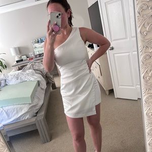 White Mini dress